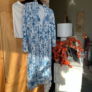 Tribal casual wear/golf cover & shorts.  Moisture wick/SPF50 NWT. $65, size XS